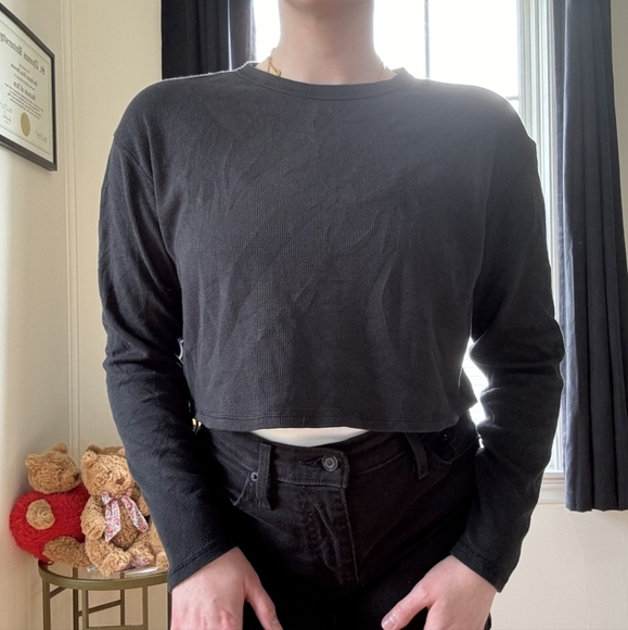 Aritzia Sunday Best Baby Waffle Long Sleeve - Picture 1 of 6